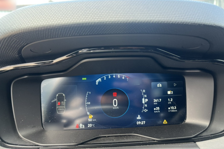 领克03 2021款 1.5TD DCT劲Plus中控内饰7012