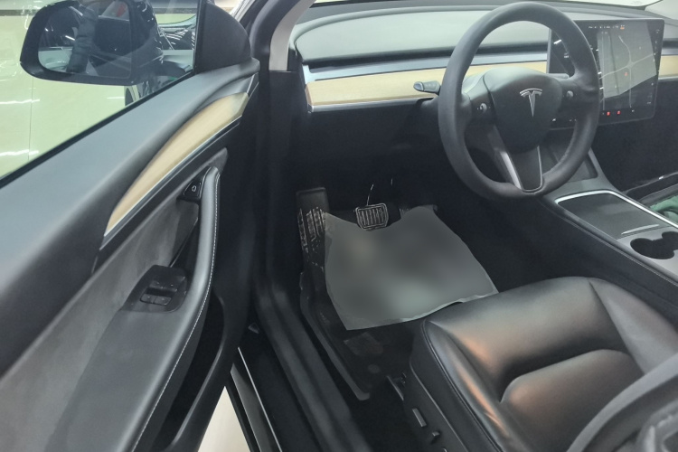 特斯拉 Model Y 2021款 长续航全轮驱动版 3D7中控内饰20