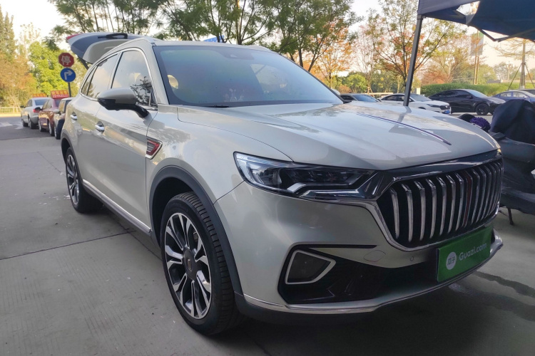 红旗HS5 2019款 2.0T 智联旗享四驱版车身外观3