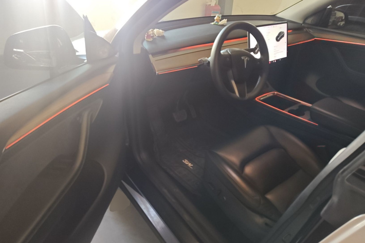 特斯拉 Model Y 2021款 标准续航后驱版中控内饰20