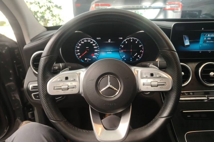 奔驰C级 2020款 改款 C 200 L 时尚型运动版中控内饰13