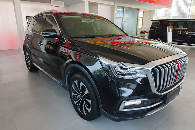 红旗HS7 2022款 2.0T DCT两驱智联旗享版 五座车身外观3