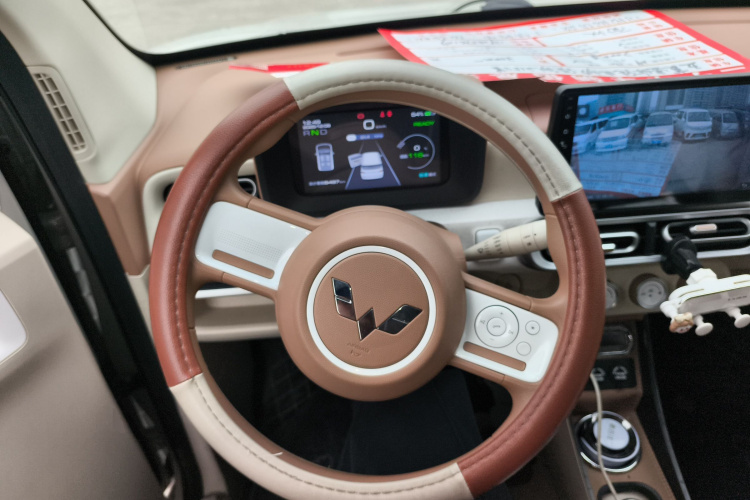 五菱汽车 宏光MINIEV 2024款 第三代 215km 青春版中控内饰13