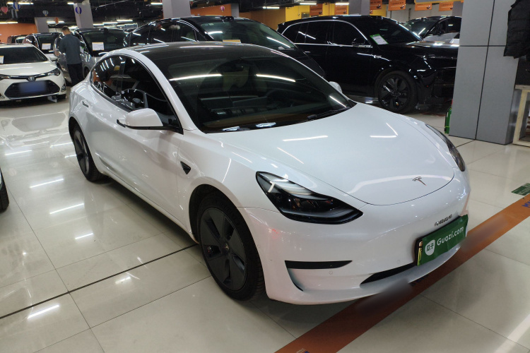 特斯拉 Model 3 2021款 标准续航后驱升级版 3D6车身外观3