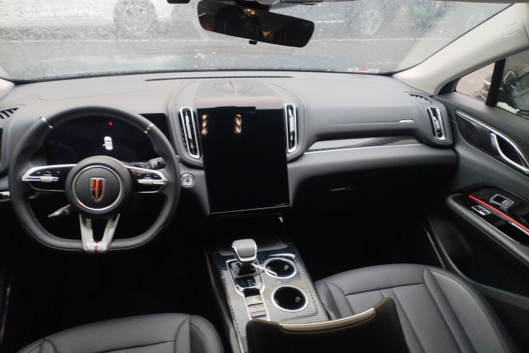 红旗HS3 PHEV 2024款 PHEV 115km 劲为版中控内饰12