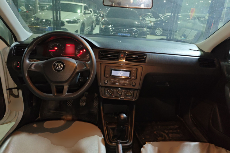 大众 桑塔纳 2021款 1.5L 手动风尚版中控内饰12