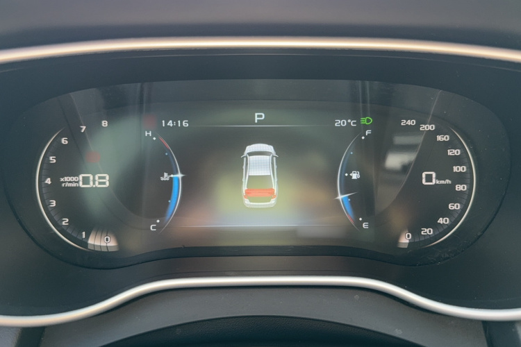 吉利汽车 帝豪 2018款 1.5L CVT向上互联版中控内饰7002