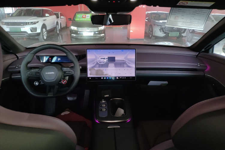 小米汽车 小米SU7 2024款 后驱长续航智驾版中控内饰7002