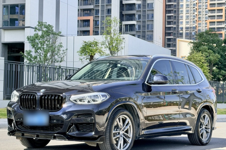 宝马X3 2021款 xDrive25i M运动套装车身外观1