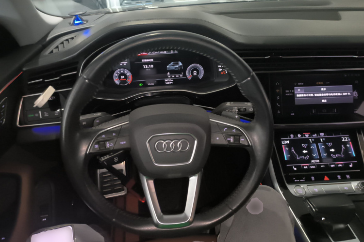 奥迪Q8 2019款 55 TFSI 臻选动感型中控内饰13