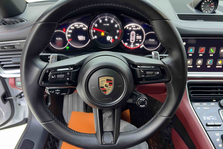 保时捷 2023款 Panamera 4 行政加长铂金版 2.9T中控内饰7002