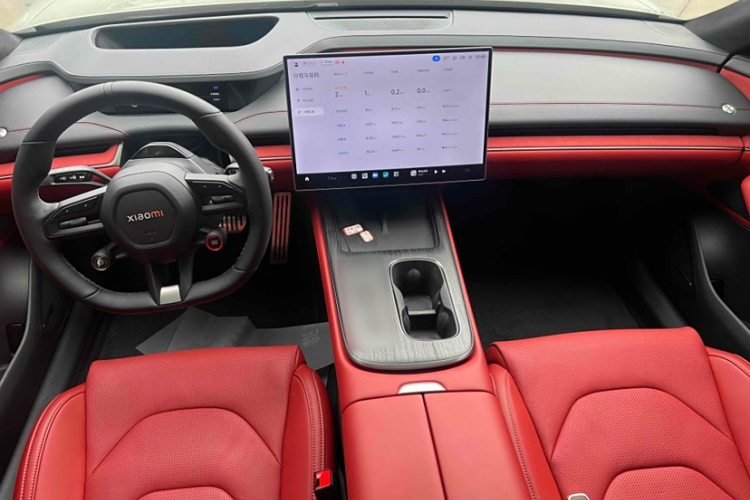 小米汽车 小米SU7 2024款 四驱超长续航高阶智驾Max版中控内饰7004