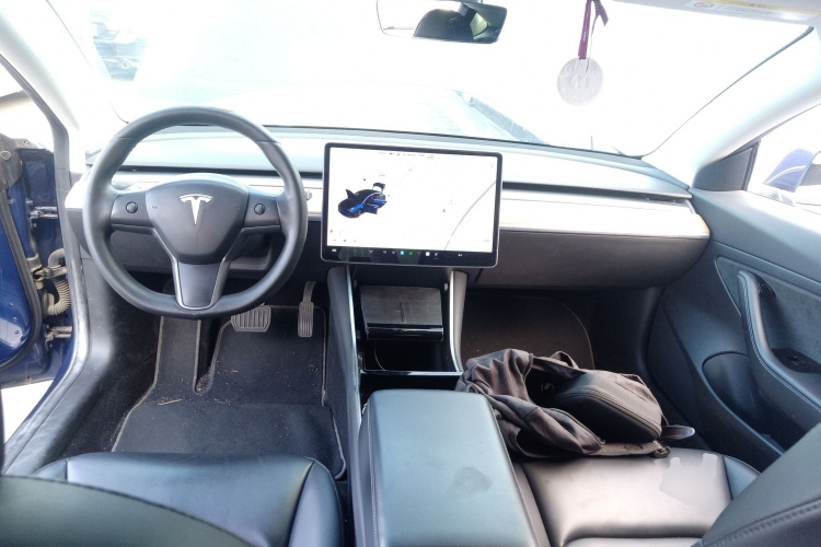 特斯拉 Model 3 2020款 改款 长续航后轮驱动版中控内饰7002