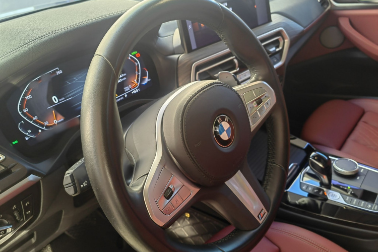 宝马X3 2023款 改款 xDrive30i 领先型 M曜夜套装中控内饰7003