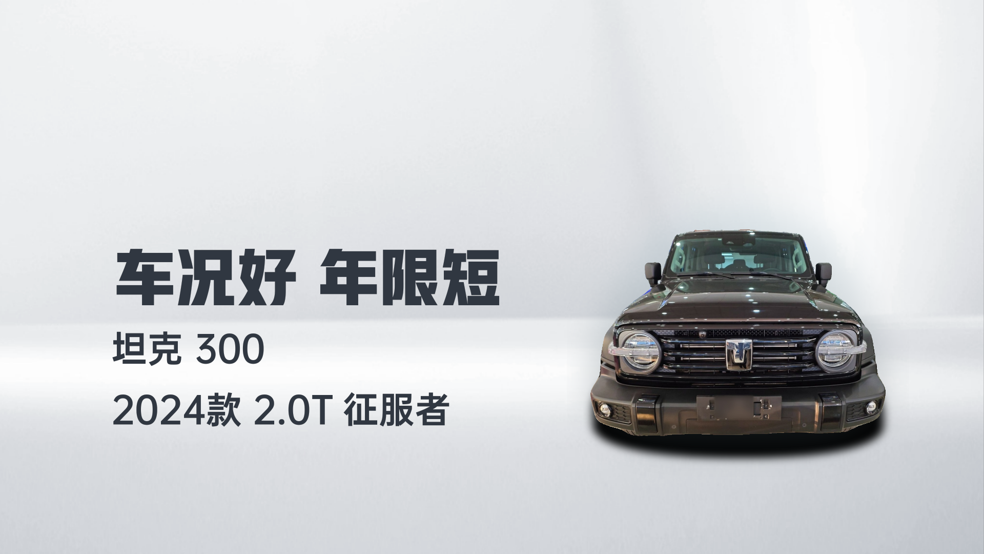 坦克300 2024款 2.0T 征服者解读1