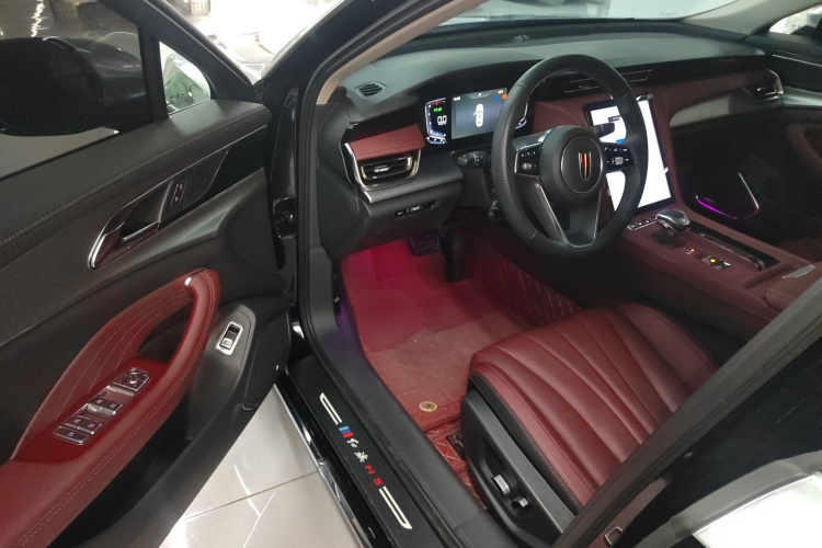 红旗H5 2024款 1.5T DCT智联旗韵版中控内饰7003