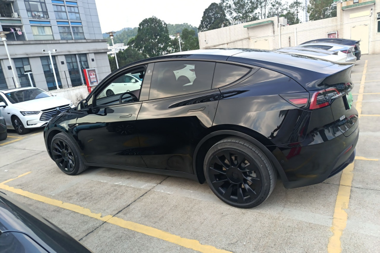 特斯拉 Model Y 2021款 长续航全轮驱动版 3D7车身外观4