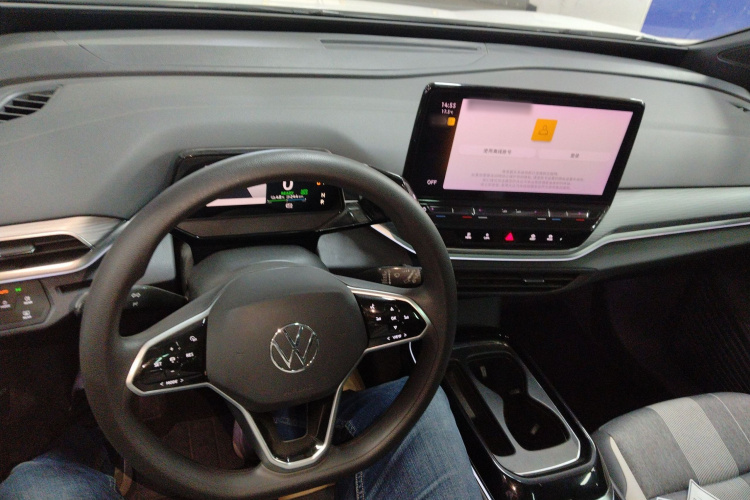 大众 ID.4 CROZZ 2021款 长续航PURE+两驱版中控内饰12