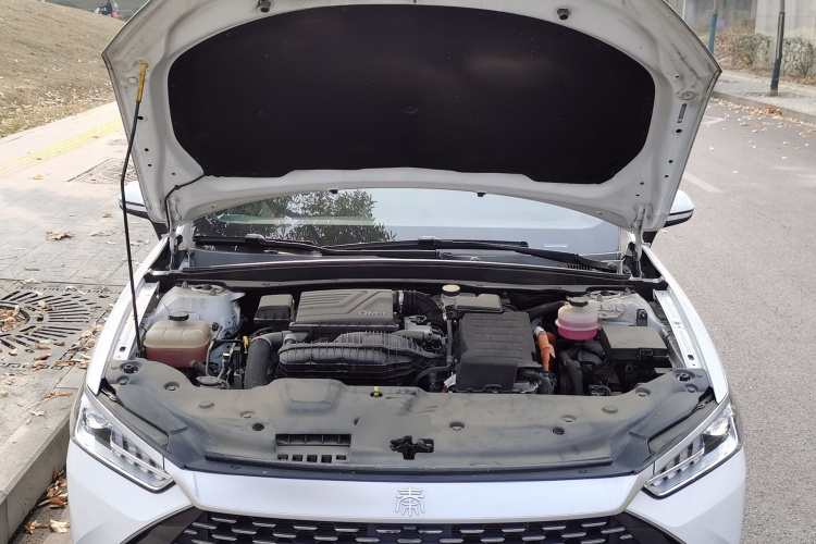 比亚迪 秦PLUS 2023款 冠军版 DM-i 55KM领先型机舱底盘24