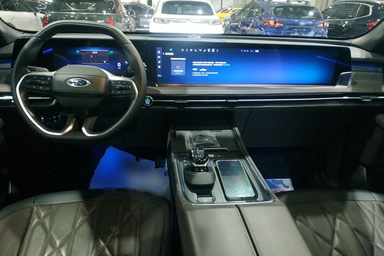 福特 2025款 锐界L 2.0T EcoBoost E混动四驱七座至尊型中控内饰12