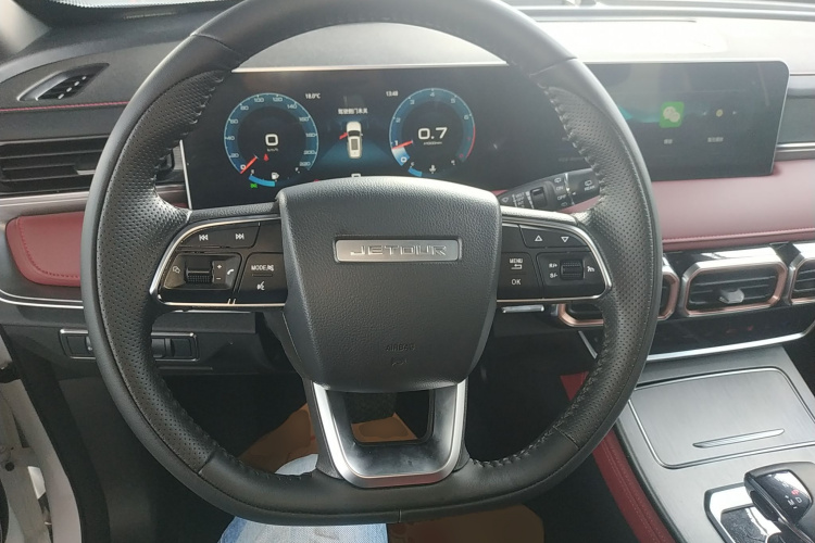 捷途X70 PLUS 2024款 冠军版 1.5T DCT冠军PRO 5座局部细节13