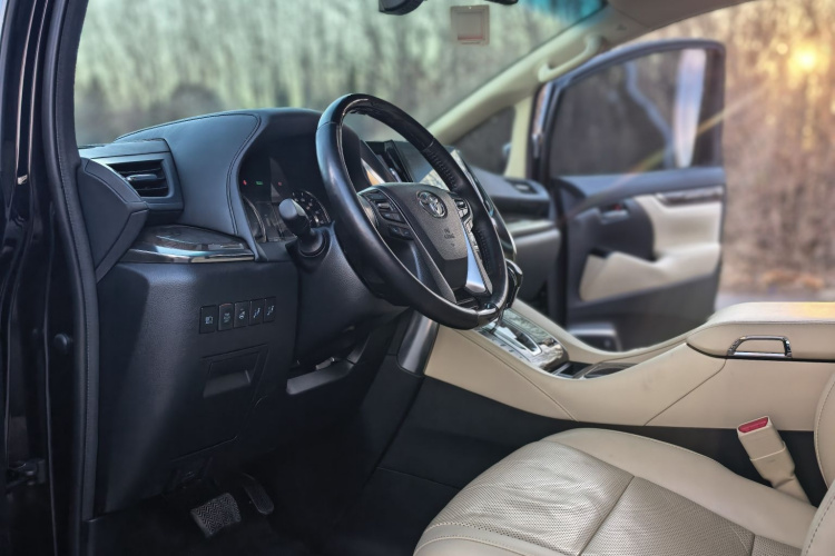 丰田 威尔法 2021款 皇冠 双擎 2.5L HV至尊版中控内饰7002