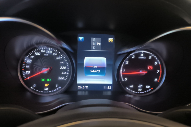 奔驰C级 2016款 C 200 L 运动型局部细节14