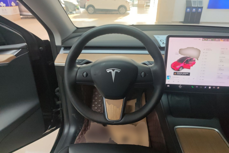 特斯拉 Model Y 2021款 标准续航后驱版中控内饰13