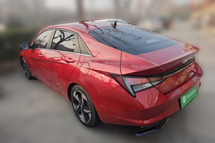 现代 伊兰特 2021款 1.5L CVT GLX精英版车身外观5