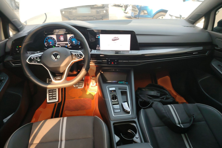 大众 高尔夫 2023款 改款 280TSI DSG R-Line中控内饰7002