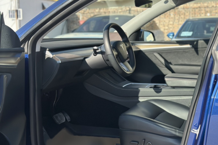 特斯拉 Model Y 2021款 长续航全轮驱动版 3D7中控内饰7001
