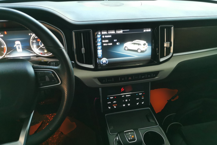 红旗HS7 2021款 2.0T DCT两驱智联旗畅版中控内饰12