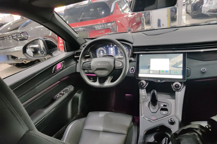 领克01 2023款 2.0TD 四驱暗夜版中控内饰13