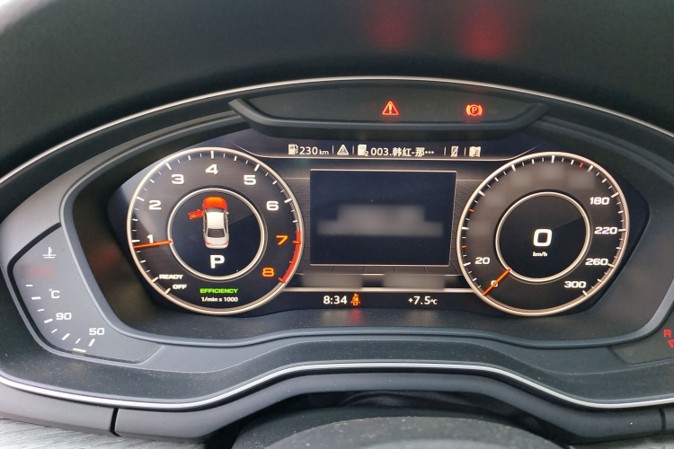 奥迪A4L 2017款 45 TFSI quattro 风尚型局部细节14