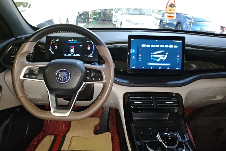 比亚迪 秦PLUS 2023款 冠军版 DM-i 55KM领先型中控内饰7002