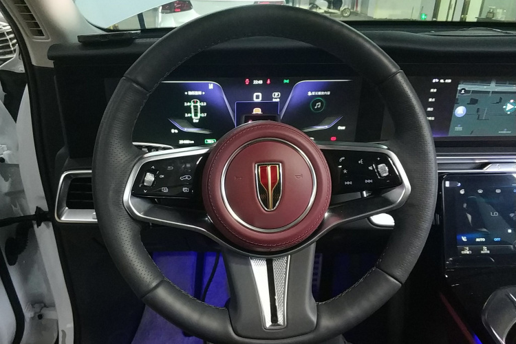 红旗E-HS9 2022款 660km 旗畅版 六座中控内饰13
