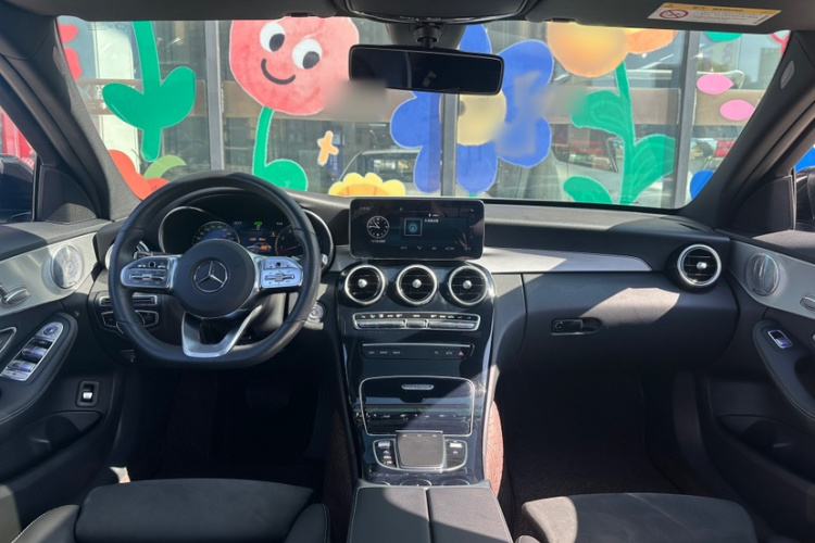 奔驰C级 2021款 C 260 星耀臻藏版中控内饰7007