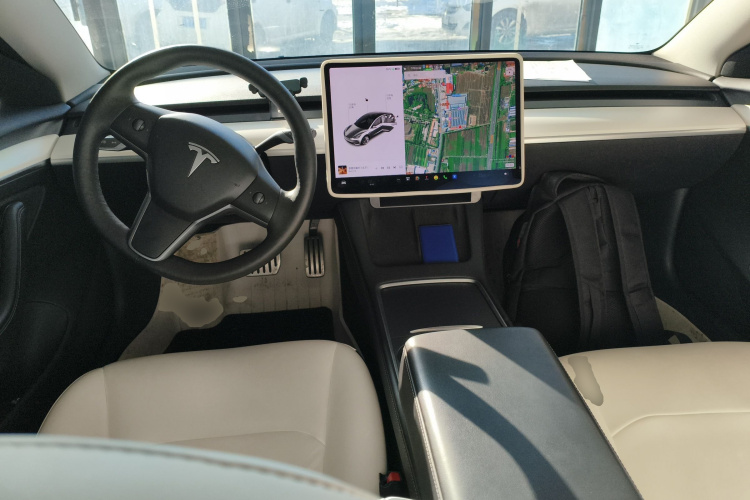 特斯拉 Model 3 2021款 Performance高性能全轮驱动版中控内饰7002