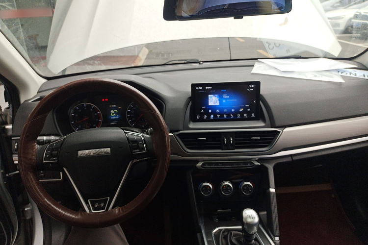 哈弗H6 2021款 运动版 1.5T 手动精英智联型 U型格栅中控内饰7002