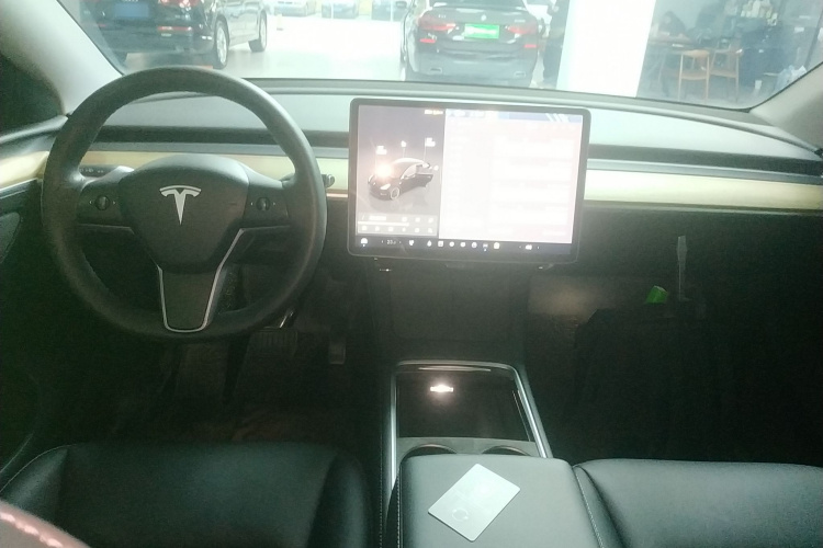 特斯拉 Model Y 2022款 改款 长续航全轮驱动版中控内饰12