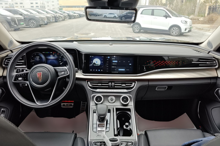 红旗H9 2021款 2.5T 公务版中控内饰7002