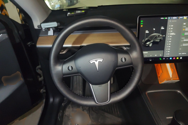 特斯拉 Model Y 2021款 标准续航后驱版中控内饰13