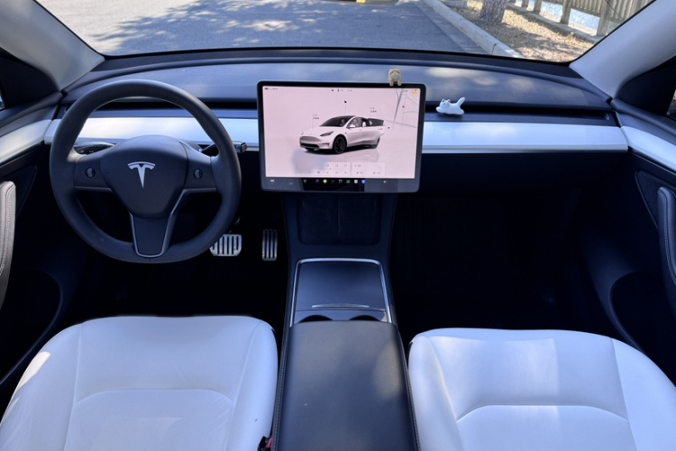 特斯拉 Model Y 2022款 Performance高性能全轮驱动版中控内饰7004
