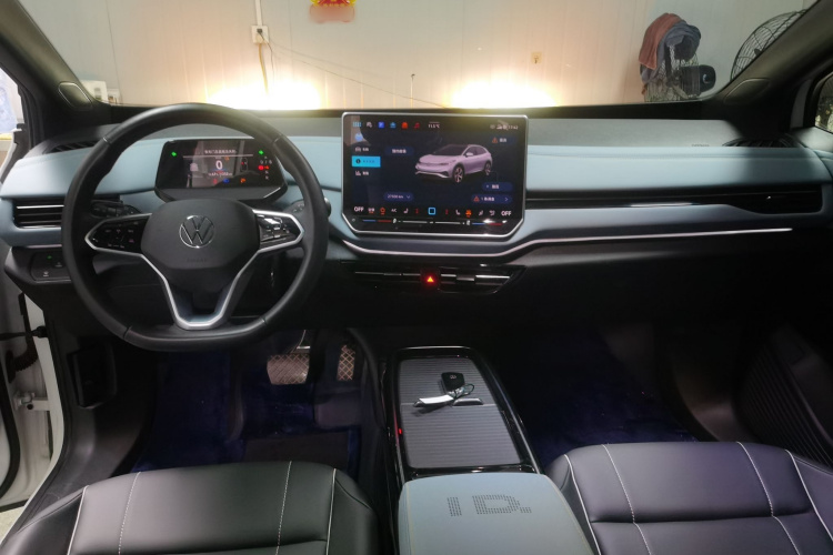 大众 ID.4 X 2025款 聪明款 纯净智享版中控内饰12
