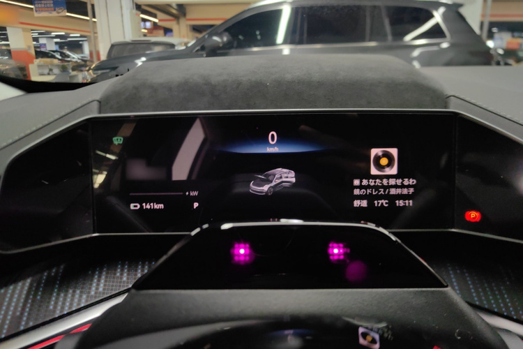 极氪001 2022款 长续航双电机 WE版局部细节14