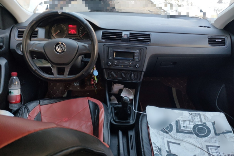 大众 桑塔纳 2021款 1.5L 手动风尚版中控内饰12