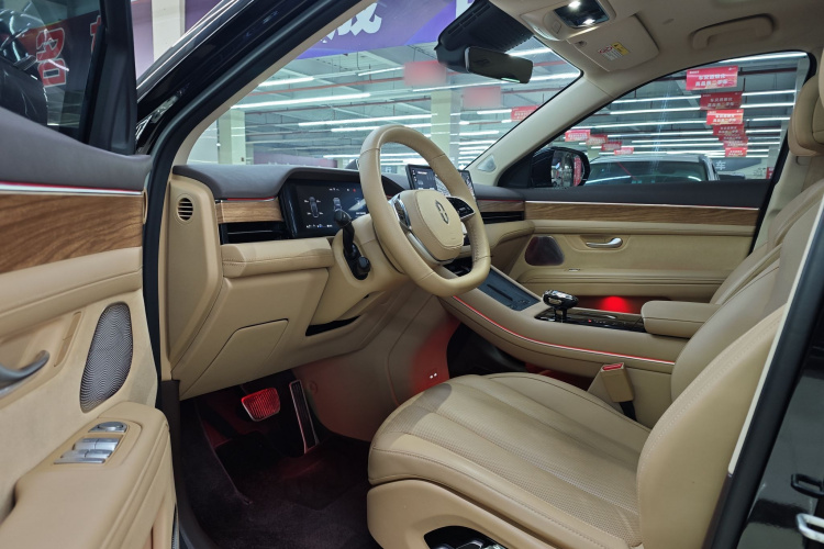 鸿蒙智行 问界M7 2024款 1.5T 智驾四驱Max版 6座中控内饰7005