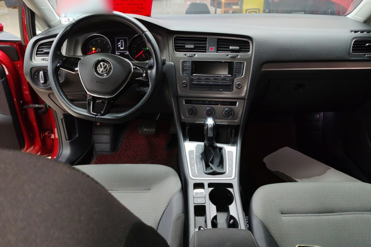 大众 高尔夫 2014款 1.4TSI 自动舒适型中控内饰12