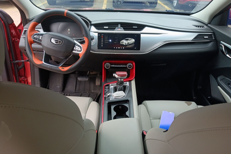 吉利汽车 缤瑞 2018款 14T CVT缤纷版中控内饰12