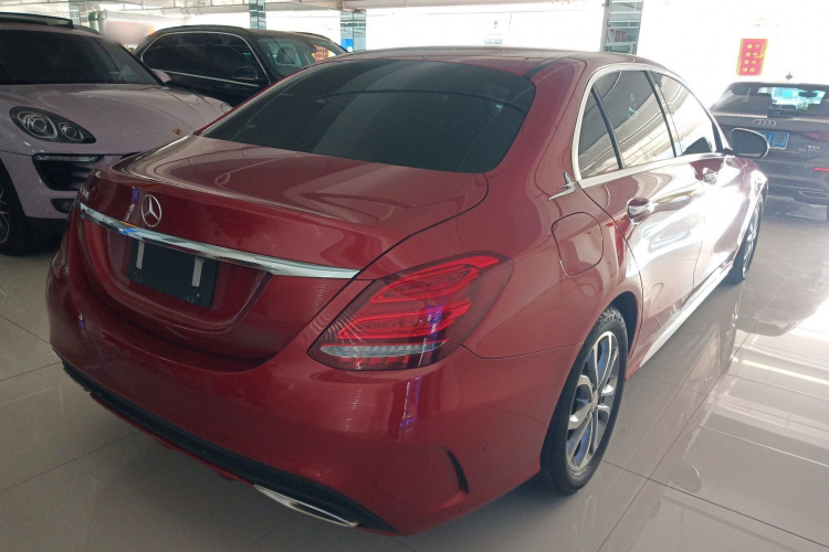 奔驰C级 2017款 改款 C 180 L 时尚型运动版车身外观6005